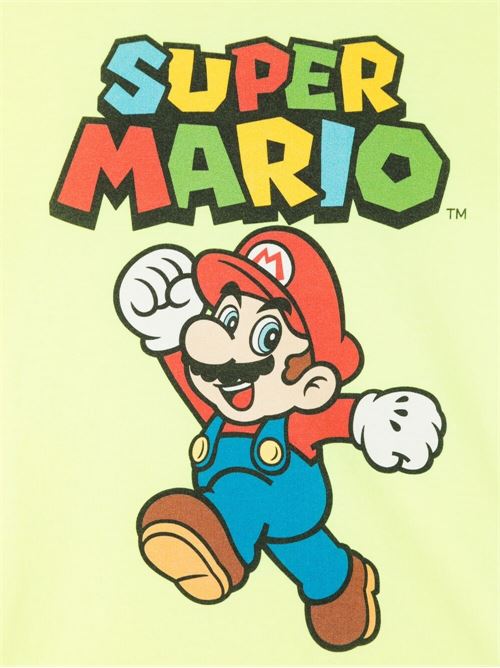 T-shirt bambino con stampa Super Mario MC2 SAINT BARTH Kids | TSHIRTMARIOJUMP94
